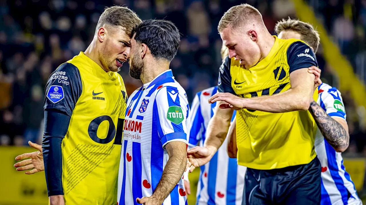 Heerenveen wint dankzij flitsend eerste half uur bij NAC en klimt naar plaats negen