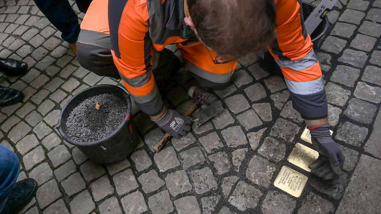 Sachsen-Anhalt: Antisemitische Straftaten: Mehr Angriffe auf Stolpersteine