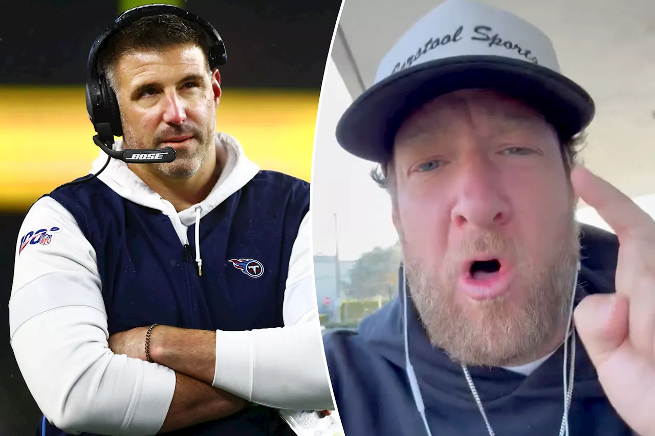 Dave Portnoy celebrates Mike Vrabel's Patriots hiring by putting NFL on notice