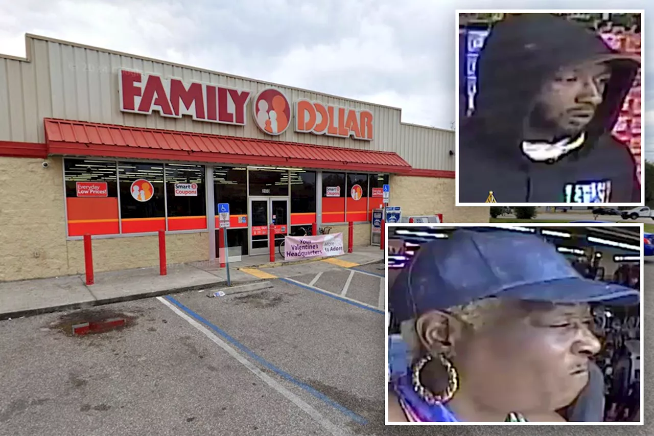 Florida woman pooped on Family Dollar floor as accomplice ironically stole $500 worth of cleaning products: cops