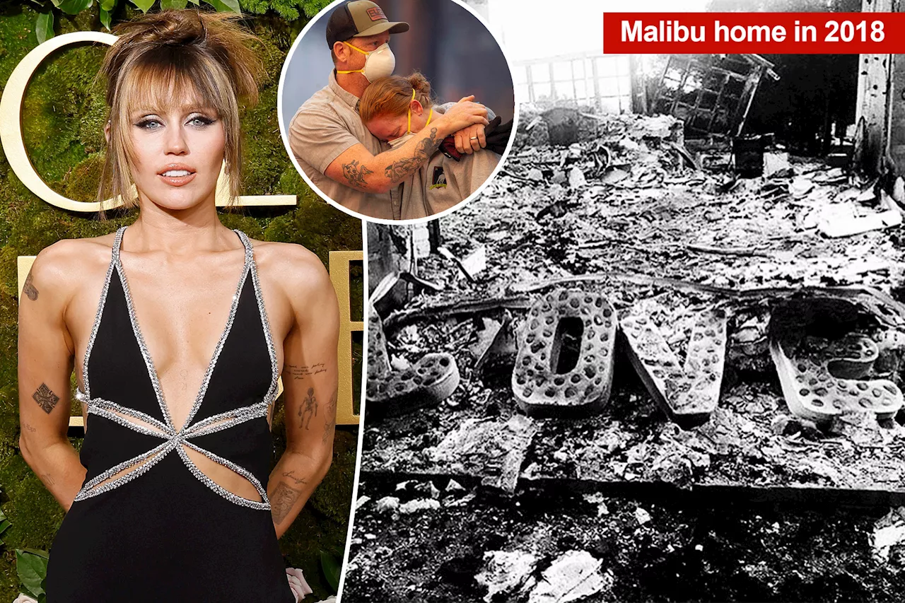 Miley Cyrus Reflects on Losing Her Home in the Woolsey Fires