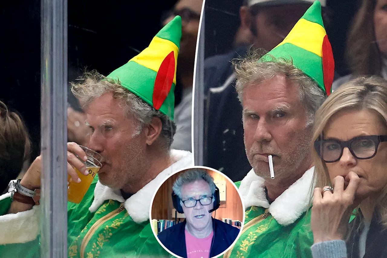 Will Ferrell reveals 'weird' reason for his viral Buddy the Elf moment at NHL game