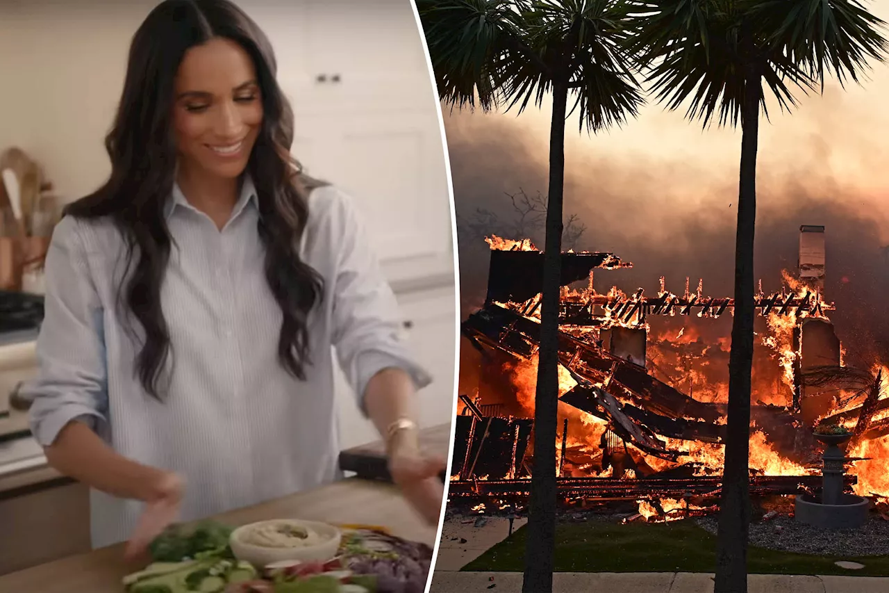 Meghan Markle postpones launch of Netflix show due to devastating wildfires in her hometown of Los Angeles