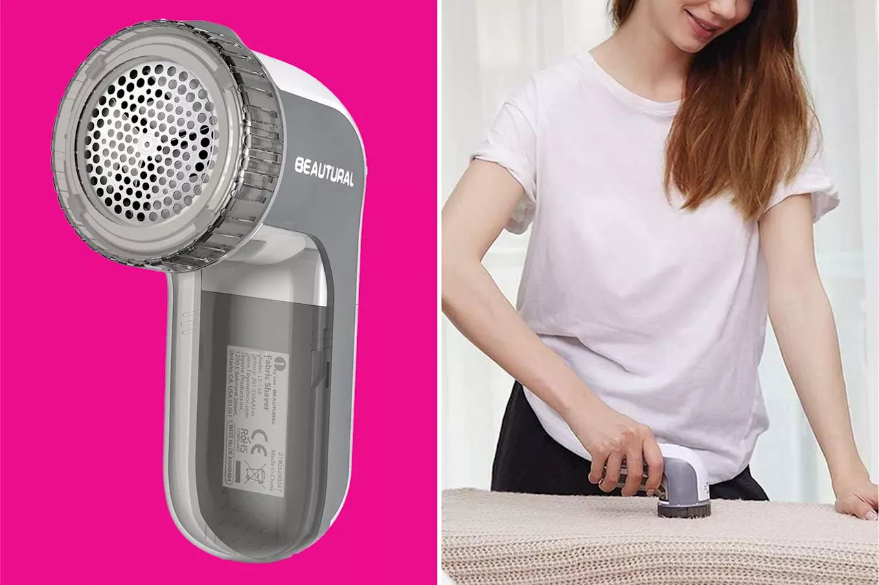 This $11 Fabric Shaver Has 96,000+ 5-Star Ratings and Can Rescue Your Old Sweaters