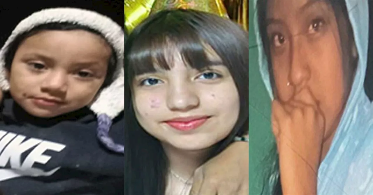 Buscan a Jesús David, Grisel Ivon y Yesica Guadalupe, menores desaparecidos en Guanajuato