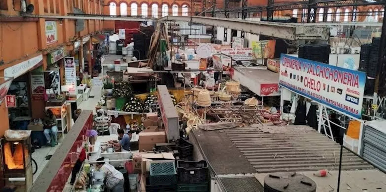 Reanudan obras de renovación en Mercado Morelos de Celaya