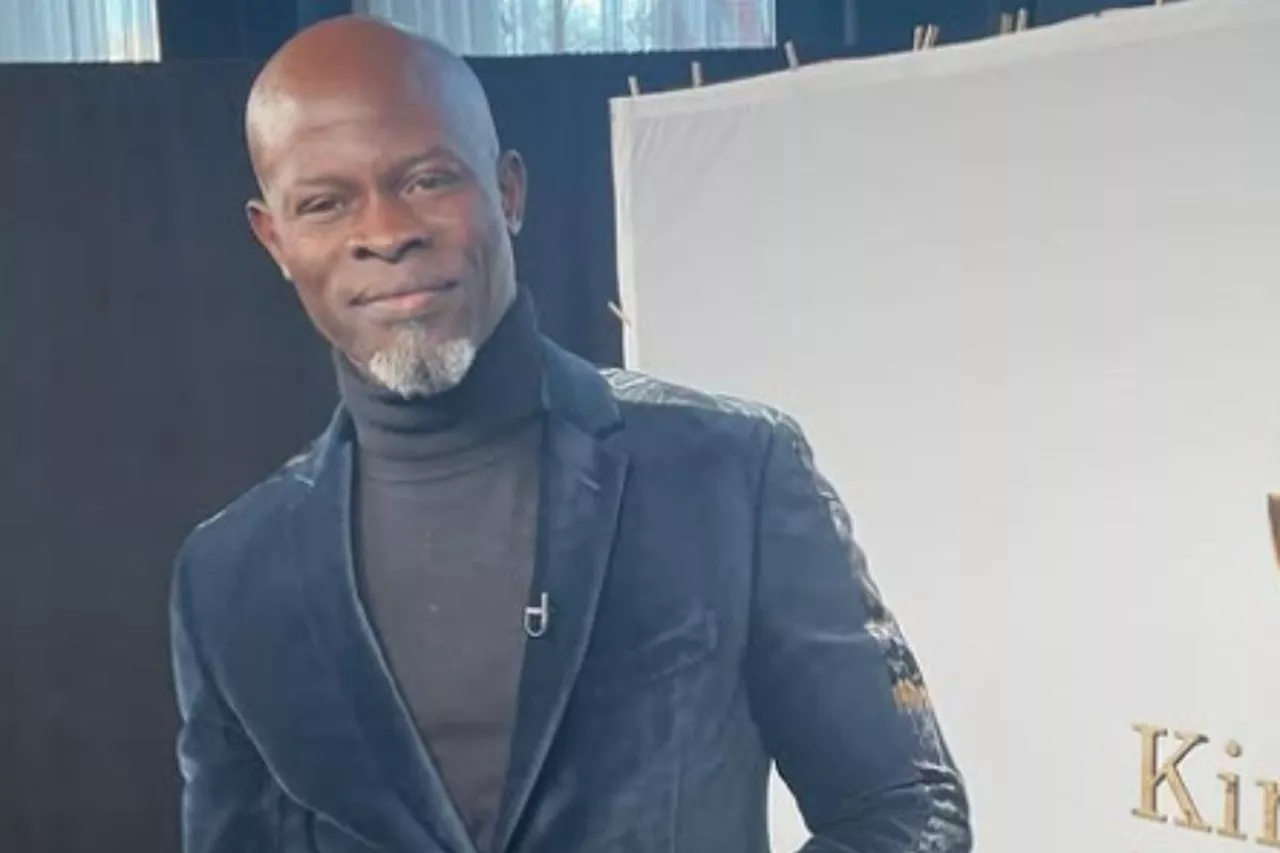 Atores como Djimon Hounsou ainda lutam para sobreviver em Hollywood