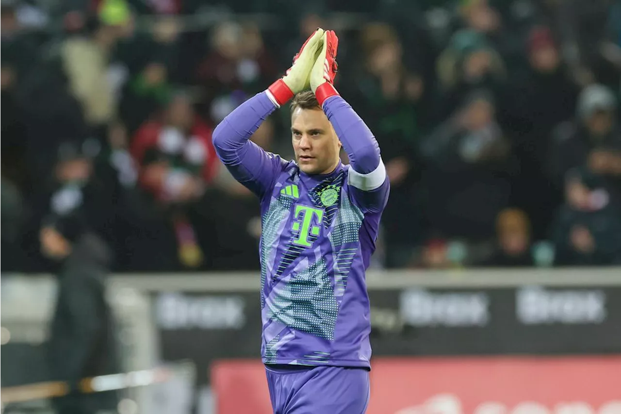 Borussia Mönchengladbach gegen Bayern München: Manuel Neuer über seine Vertragsverlängerung