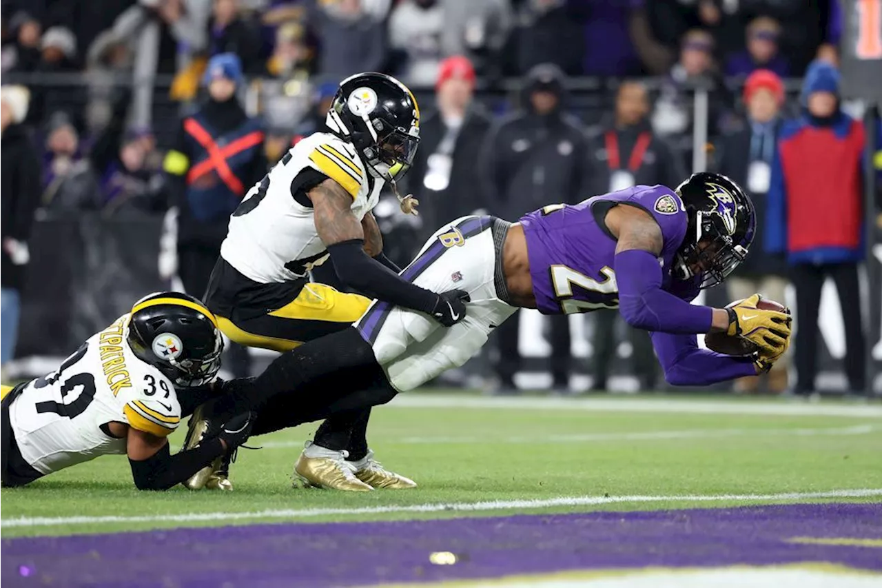 NFL-Playoffs 2025: Baltimore Ravens überrennen Pittsburgh Steelers