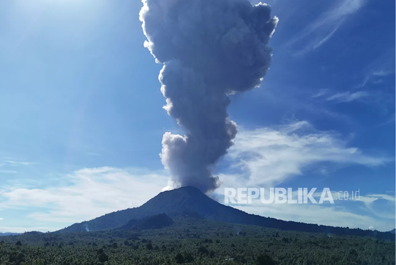 Gunung Ibu Erupsi, Status Aktivitas Tetap Level III