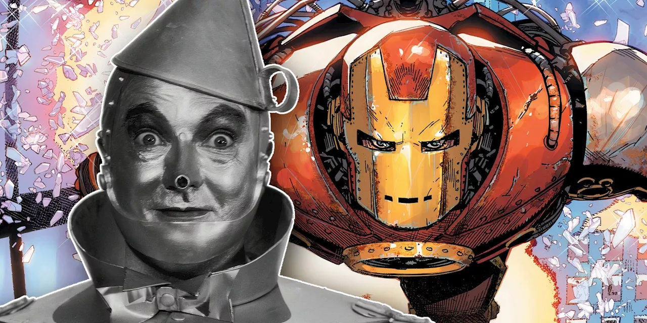 Iron Man Suits Up as the Tin Man in Avengers #22