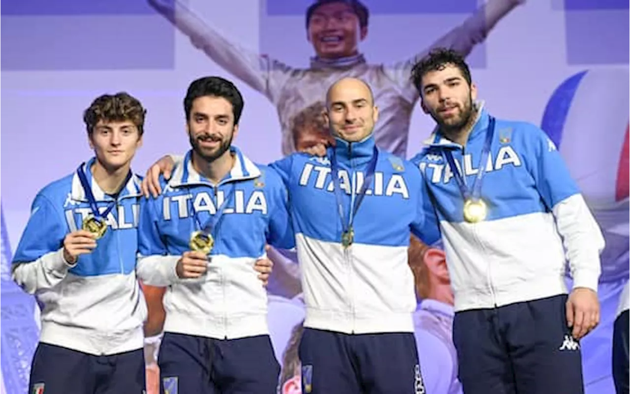 Scherma, Coppa del mondo: l'Italia di fioretto maschile vince anche la prova a squadre