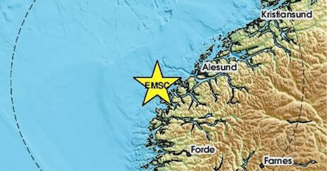 Sterkt Jordskjelv Rammer Nordvest-Norge