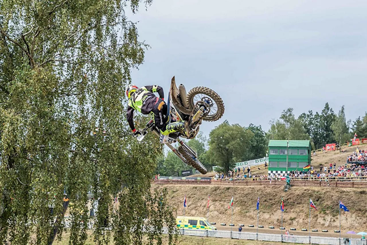 Zweimal Rang 8 für Henry Jacobi bei der MX2 in Loket