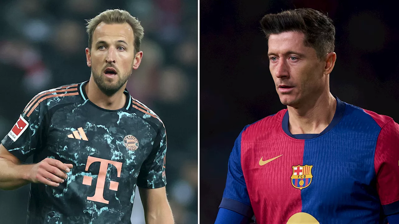 Bayern Munich star didn't hesitate when asked who's 'easier' to play with between Kane and Lewandowski