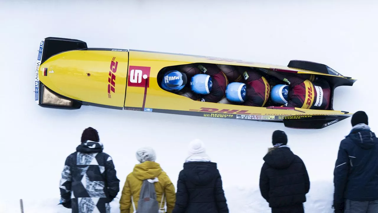 Deutsche Frauen im Bob siegen im Schweizer St. Moritz