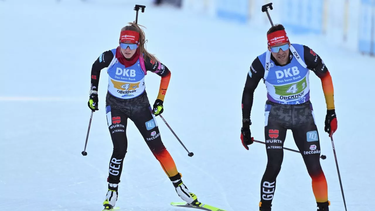 Deutsche Mixed-Staffel verpasst Podest in Oberhof