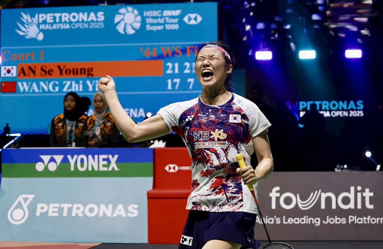 Se-young eyes record after lifting M'sian Open title again