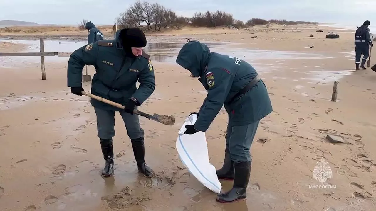 Marée Noire en Russie et en Crimée: Zaporijjia Touchée