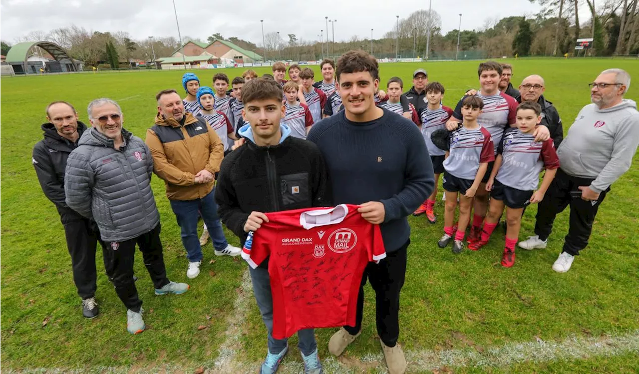 « Nous avons vécu un miracle » : après son arrêt cardiorespiratoire, Antonin, 15 ans, a retrouvé son équipe de rugby