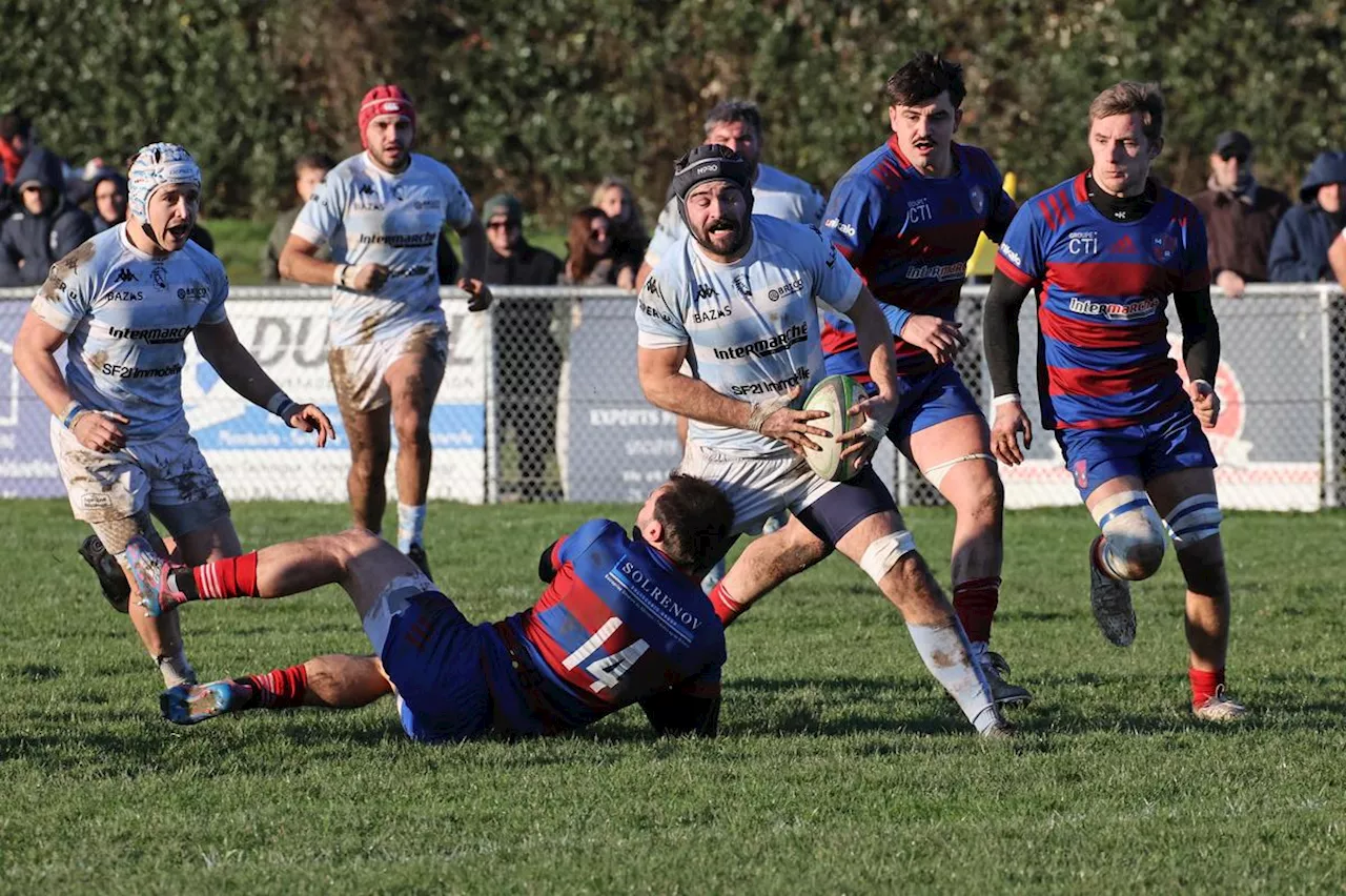 Rugby (Fédérale 2) : Bazas remporte le derby girondin contre Mérignac