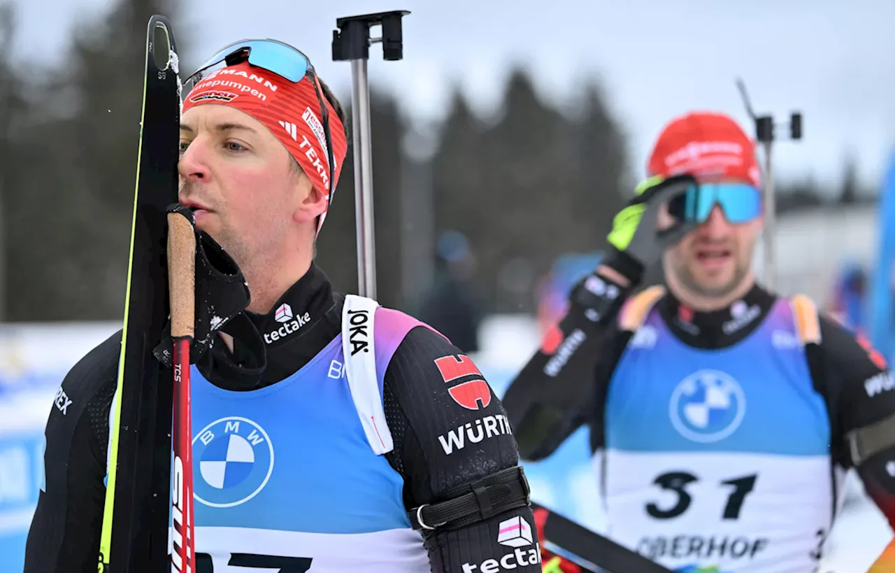 Deutsche Biathleten in Oberhof: Probleme zwischen den Ohren und an der Waffe