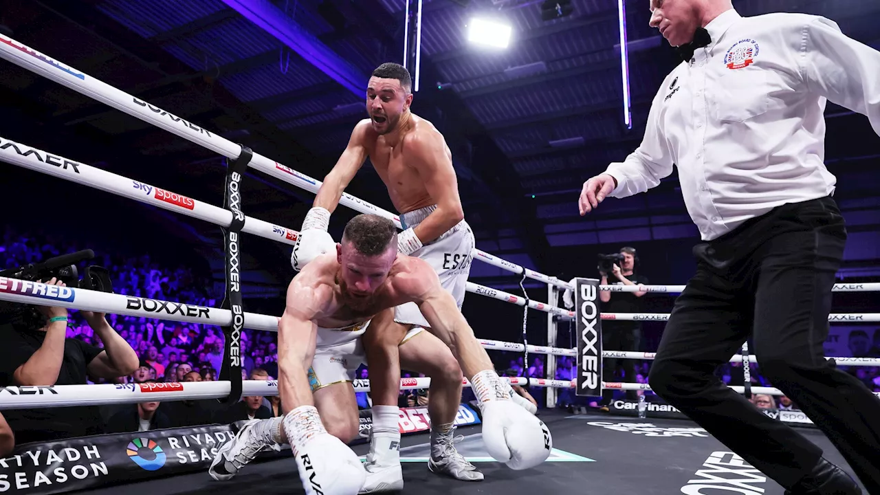 – Boxer seals emotional win by controversial stoppage an fans are furious...