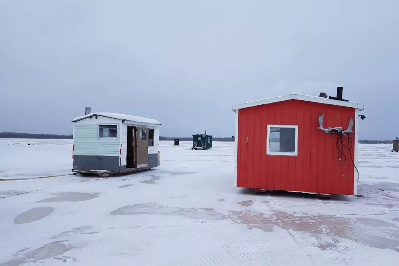 Ice-fishing conditions better than expected near Thunder Bay, but police urge caution