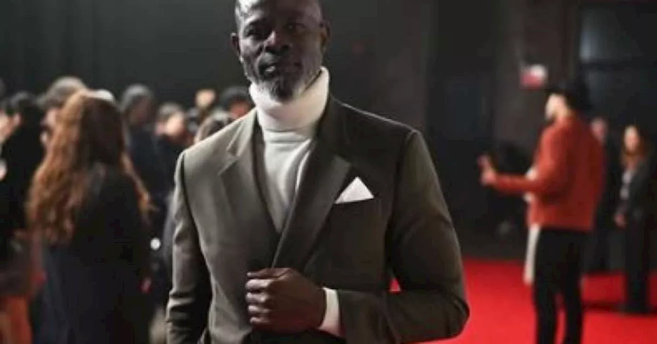 Ator Djimon Hounsou ainda luta para sobreviver financieramente