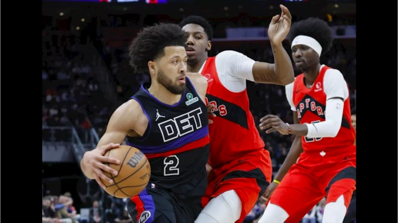 Cunningham triple-double leads Pistons over Raptors