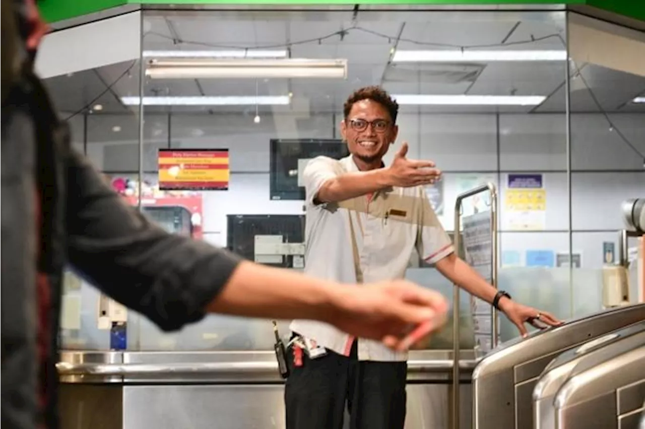 MRT Staff Calm Agitated Young Man with Special Needs