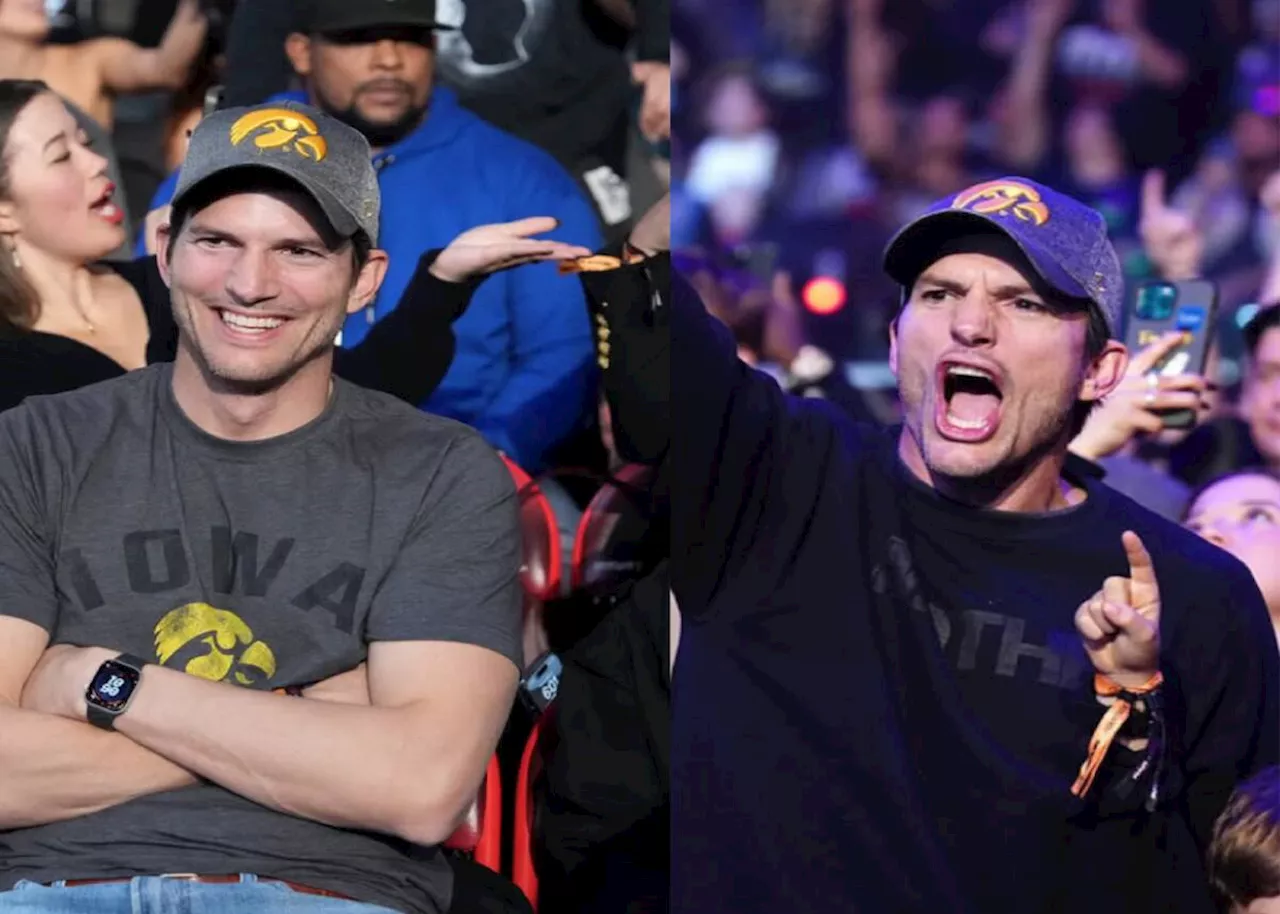 Ashton Kutcher enjoys WWE outing with son amid legal drama