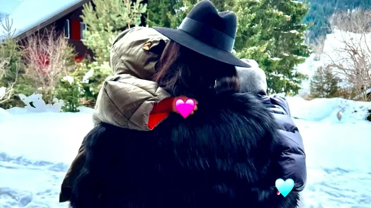 Naomi Campbell shares rare snaps with children from family ski trip – after confirming she welcome both v...