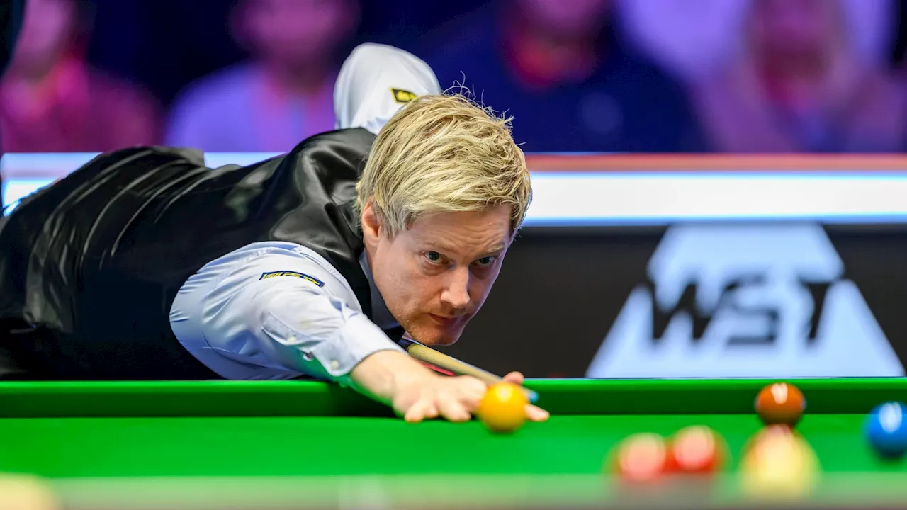 The Masters snooker 2025 LIVE RESULTS: Latest as Robertson completes stunning comeback to beat Higgins