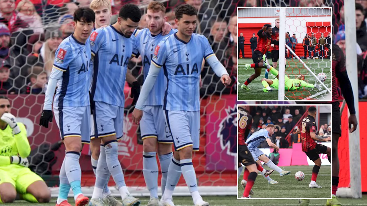 Tottenham Edge Past Tamworth in FA Cup Thriller