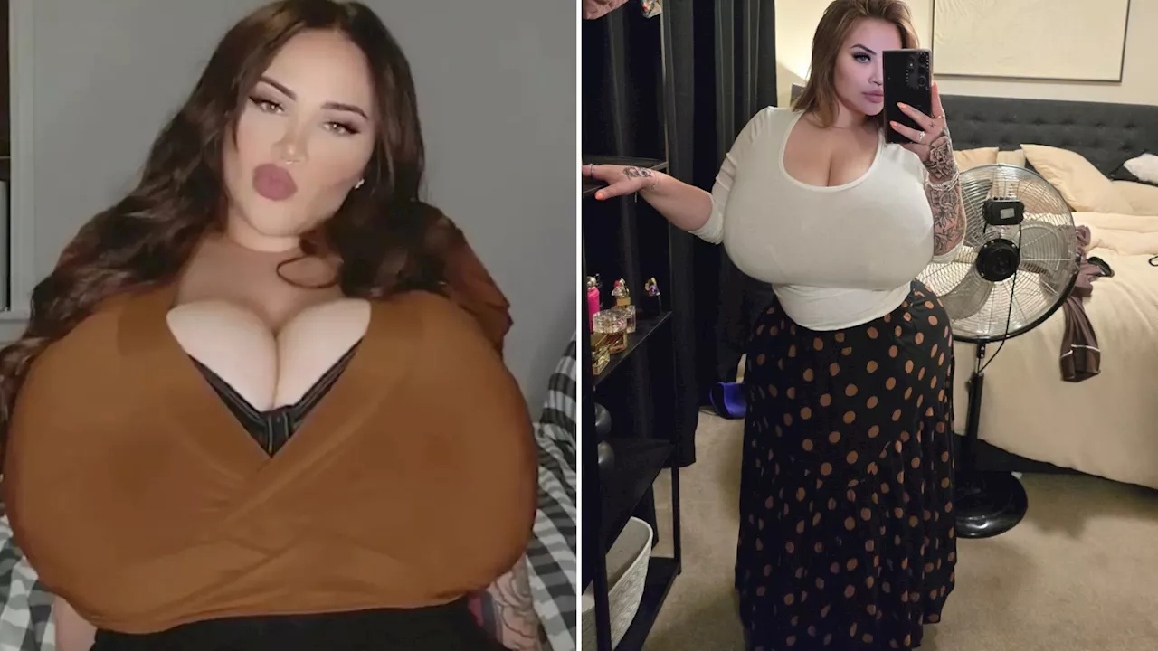 Woman With 34H Breasts Spends Thousands on Custom Bras and Clothes