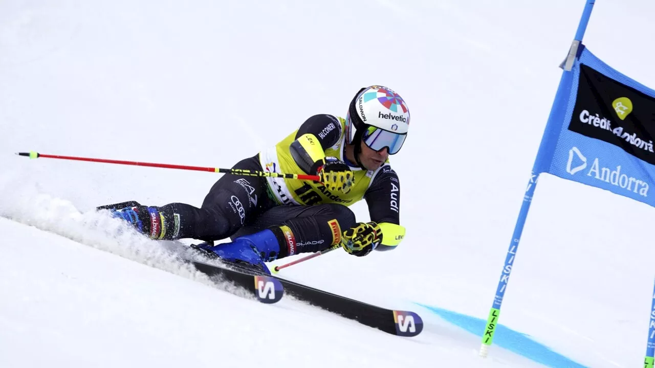 Odermatt Favorito Nel Gigante di Adelboden