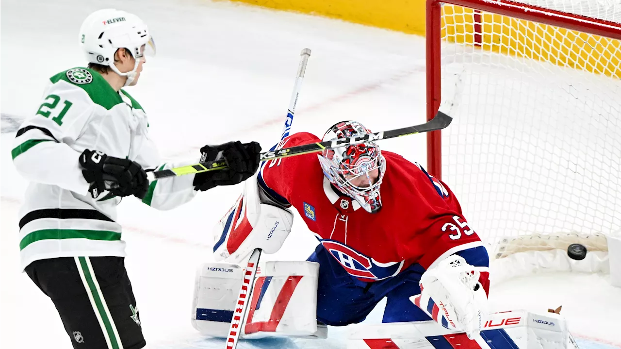 Montembeault Makes 34 Saves as Canadiens Beat Stars in Tight Game