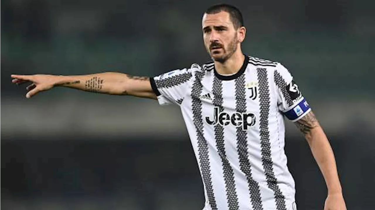 Bonucci: 'La Juve vive un momento difficile, ma con Motta e Giuntoli il futuro sarà roseo'