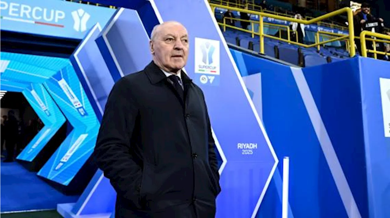 Marotta e il mercato dell'Inter in estate: 'Ci sarà avvicendamento, non rivoluzione'