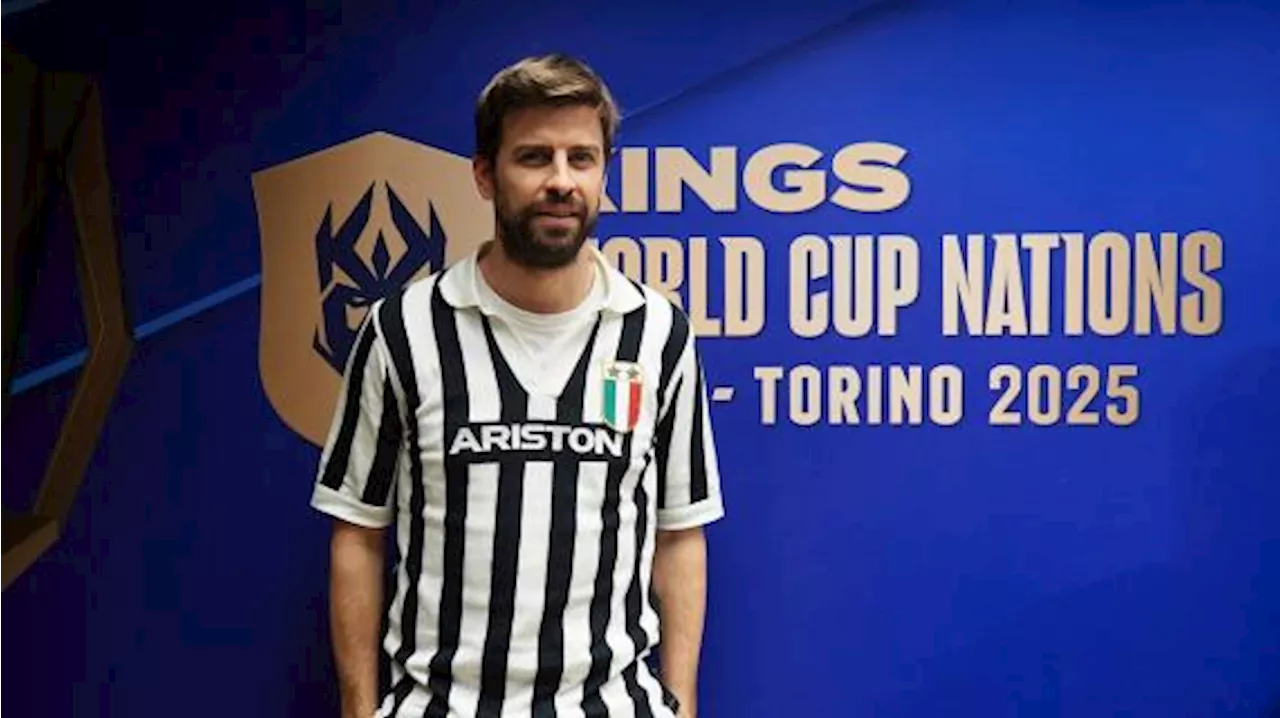 Piqué omaggia la Juve alla finale della Kings League