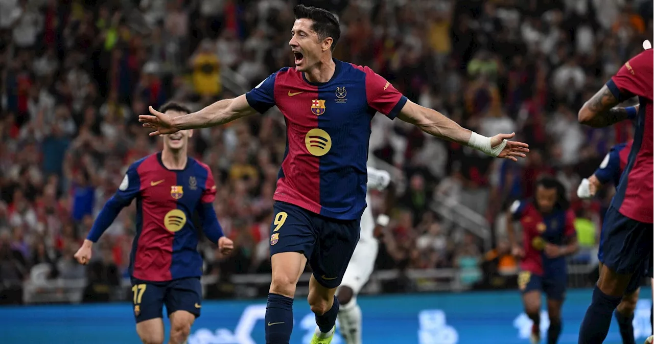 Barcellona Sconfigge Real Madrid 5-2 nella Supercoppa