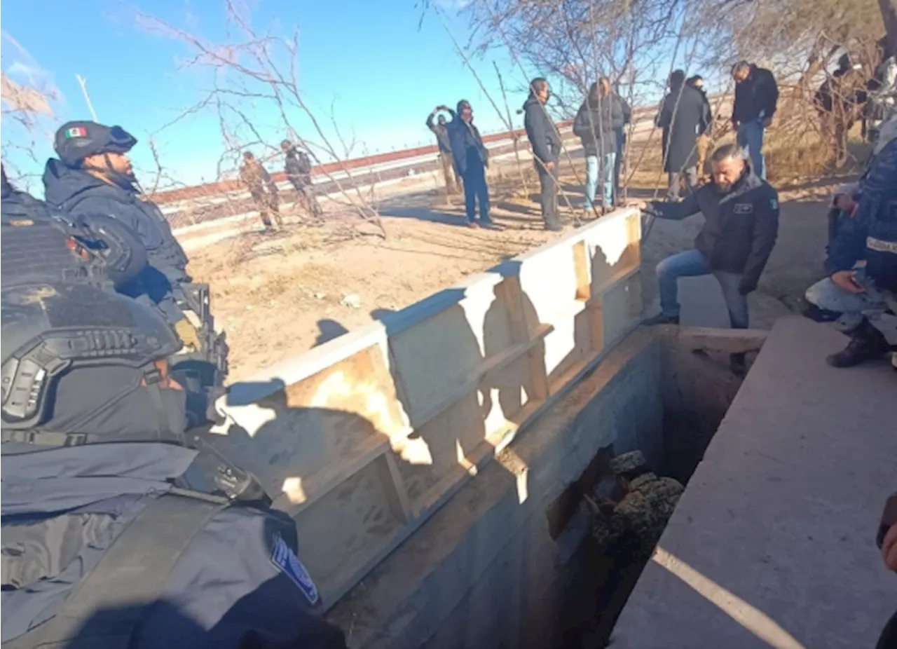 Hallazgo de Narcotúnel en la Frontera México-Estados Unidos