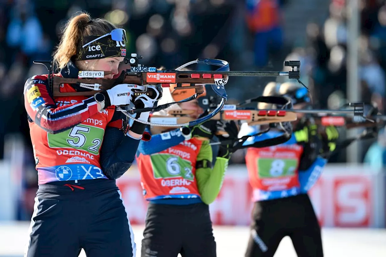 Norske Skiskytter på 8.-plass i Parstafett