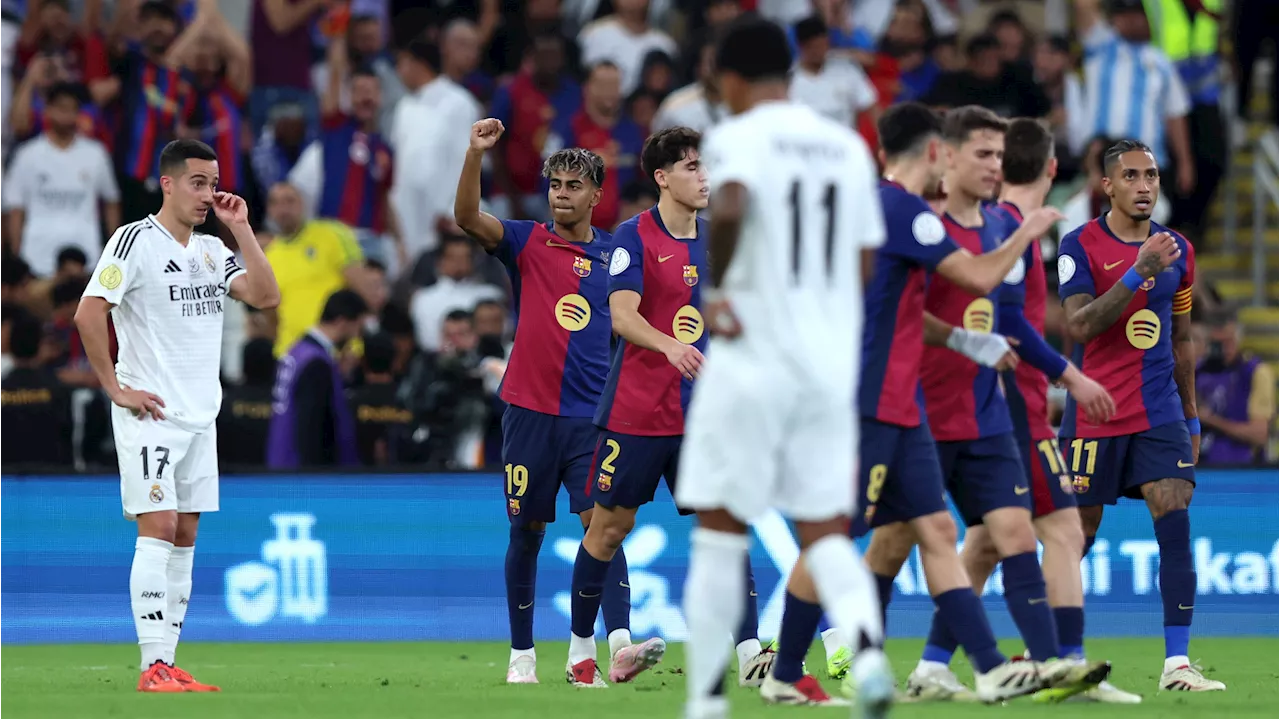 Barcelona wint Supercopa met overtuigende zege tegen Real Madrid