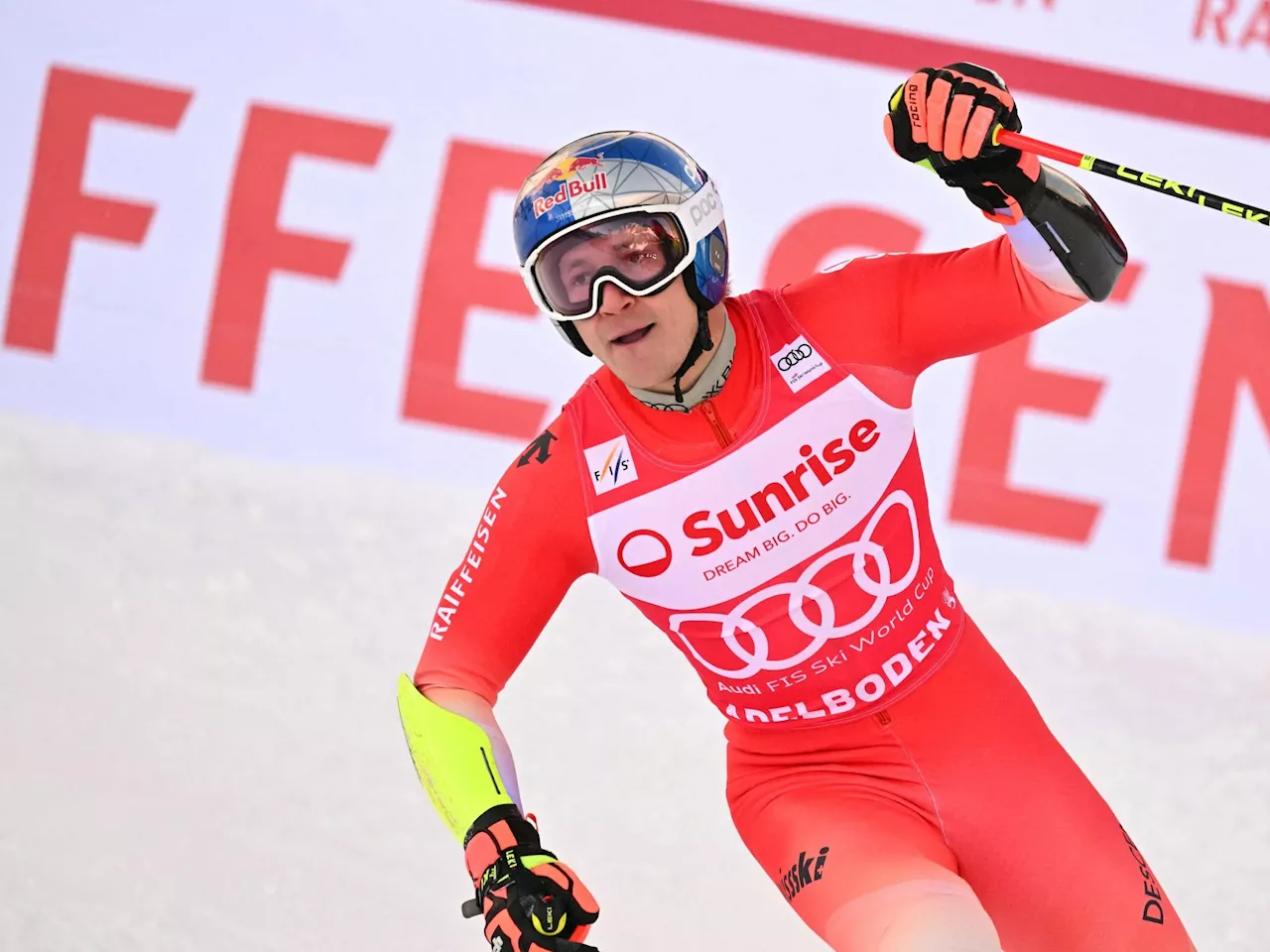 Schweizer Doppelsieg in Adelboden