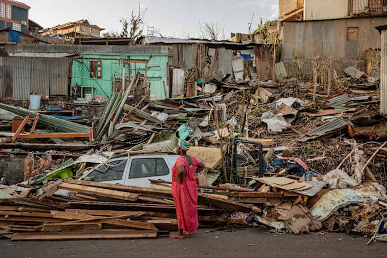 France's battered Mayotte islands hit by a new tropical storm just weeks after a devastating cyclone