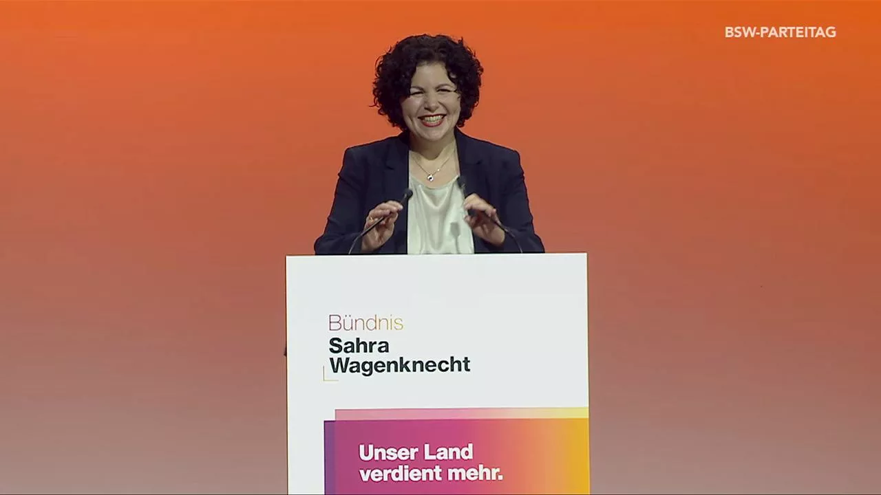 Rede von Amira Mohamed Ali (BSW-Parteivorsitzende)