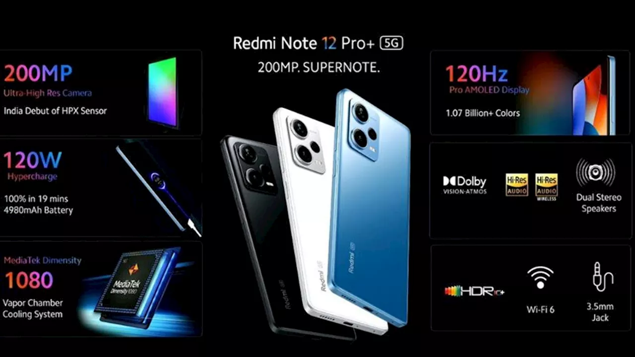 Redmi Note 12 Pro 256GB ಬೆಲೆ ಹಠಾತ್‌ ಕುಸಿತ; Flipkartನಲ್ಲಿ ಶೇ.43ರಷ್ಟು ಡಿಸ್ಕೌಂಟ್‌!!