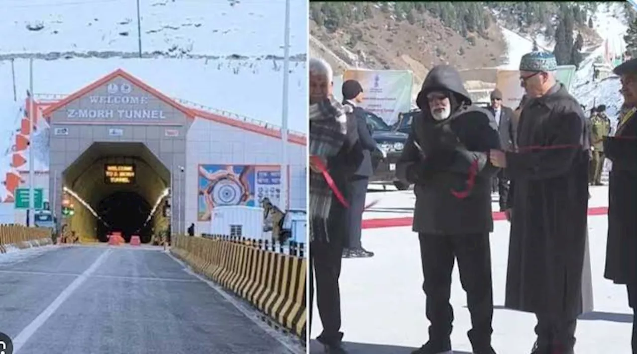 Indian PM opens strategic tunnel to China, Pakistan border zones